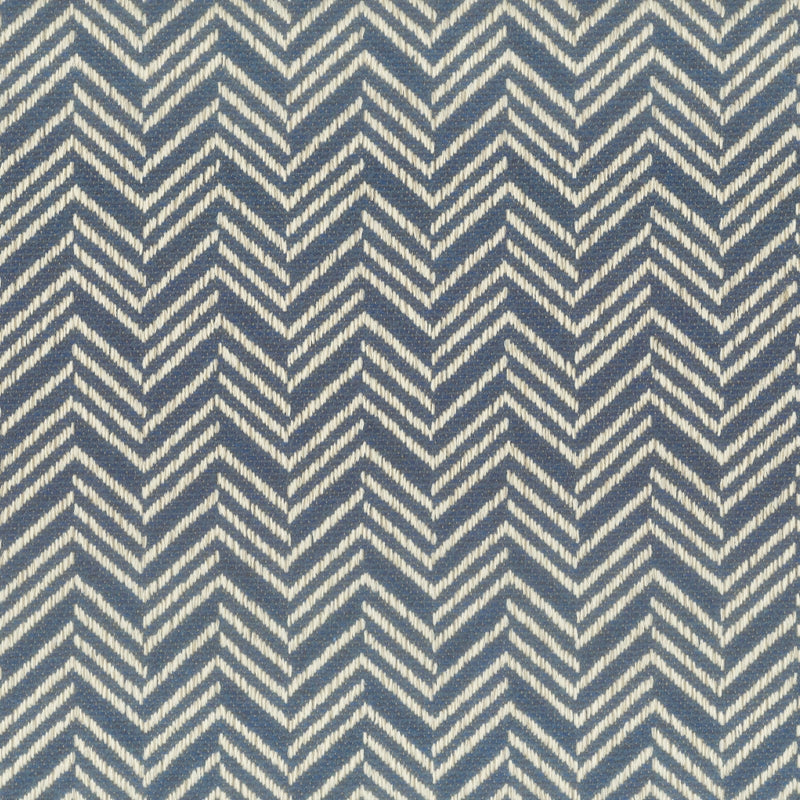 Sample FARG-1 Fargo 1 Indigo by Stout Fabric