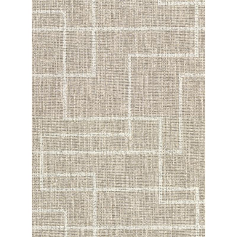 Sample 2921-50507 Warner Textures IX 2754 Main Street, Clarendon Brown Faux Grasscloth Wallpaper by Warner