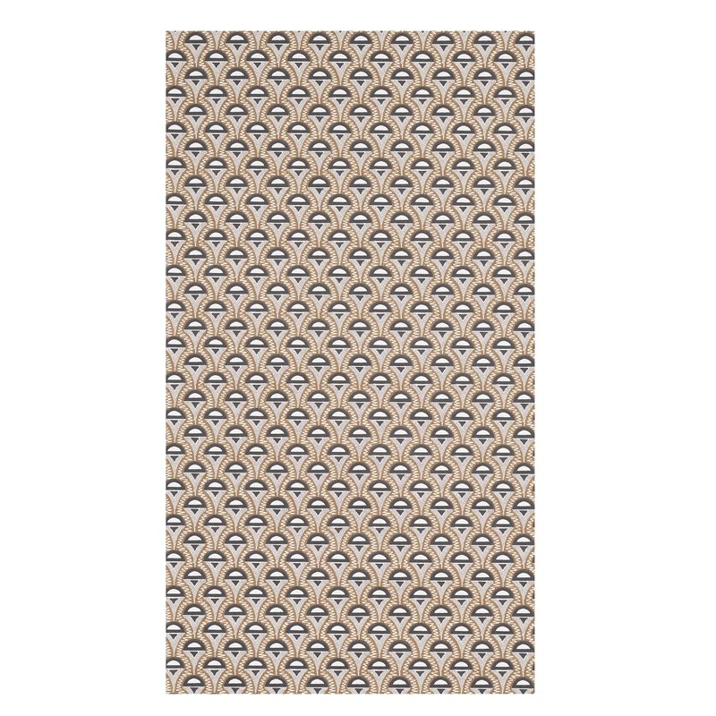 Select 5012080 Abelino Camel and Black Schumacher Wallcovering Wallpaper