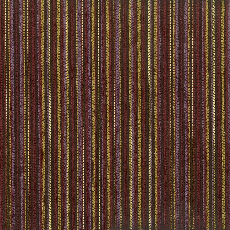Sample GEOR-3 Plum by Stout Fabric