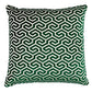 So7713006 Corail Velvet 22" Pillow Emerald By Schumacher Furniture and Accessories