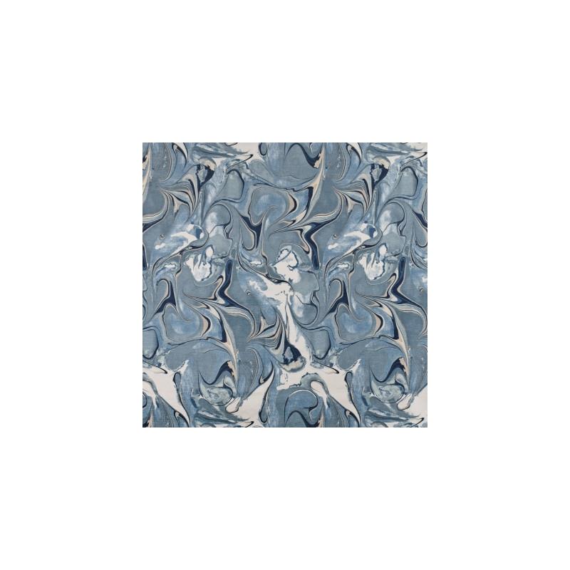 Select F2714 River Blue Abstract Greenhouse Fabric