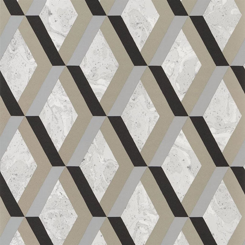 Acquire PDG1054/05 Jourdain Noir by Designer Guild Wallpaper