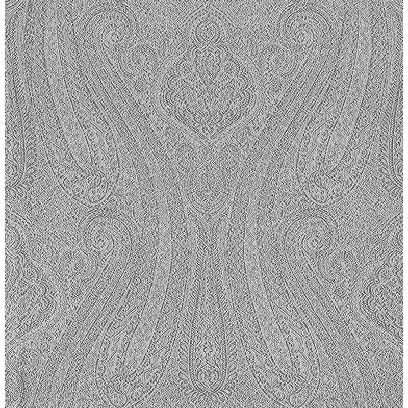 View 34127.1611.0 Livia Slate Paisley Light Grey by Kravet Design Fabric