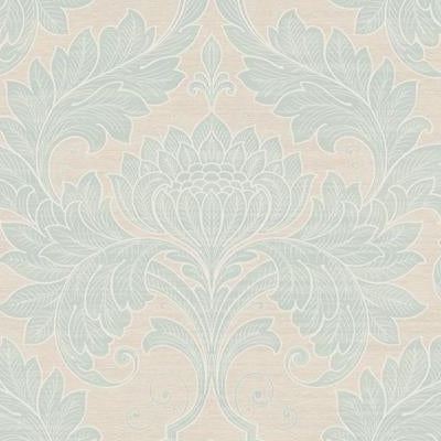Save CO80702 Connoisseur Greens Scrolls by Seabrook Wallpaper