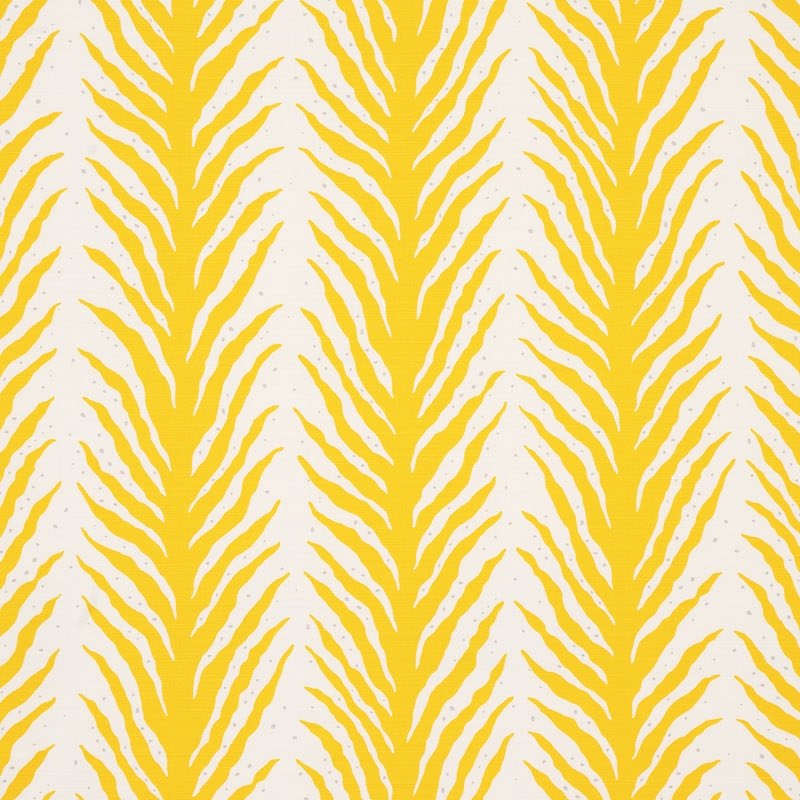 Purchase sample of 179481 Creeping Fern, Lemonade by Schumacher Fabric