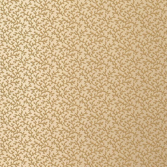 Buy 5004416 Coral Vine Burnished Gold Schumacher Wallpaper