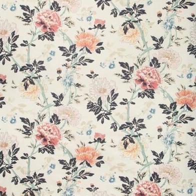 Looking 2019149.574.0 Inisfree Multi Color Botanical by Lee Jofa Fabric