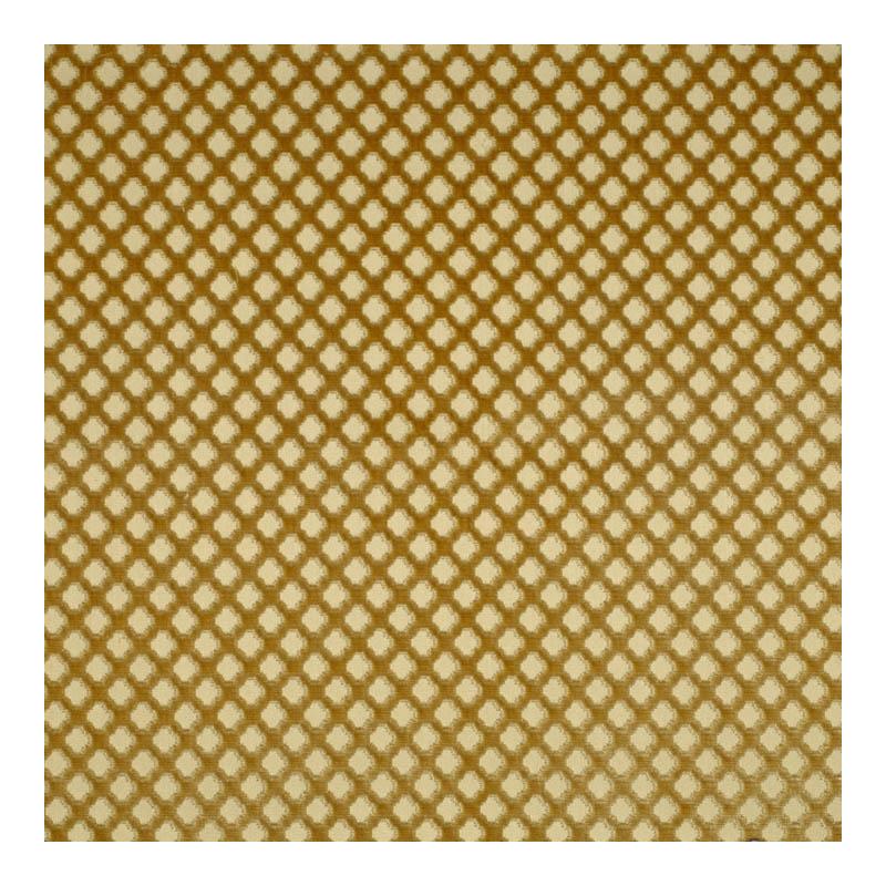Sample 26692-004 Pomfret, Coffee On Beige by Scalamandre Fabric (SC 000426692)