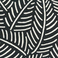 Sample CP1025W-09 Sauvage Reverse, Black On Almost White by Quadrille Wallpaper