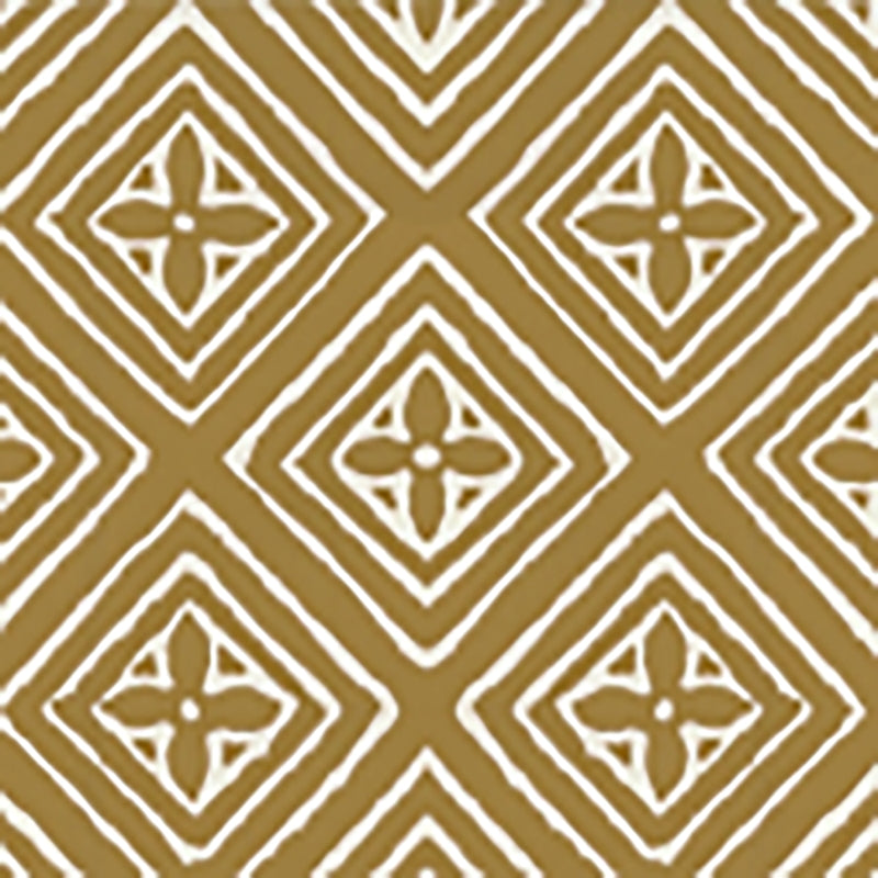 Purchase 2490-26WP Fiorentina Gold on Off White by Quadrille Wallpaper