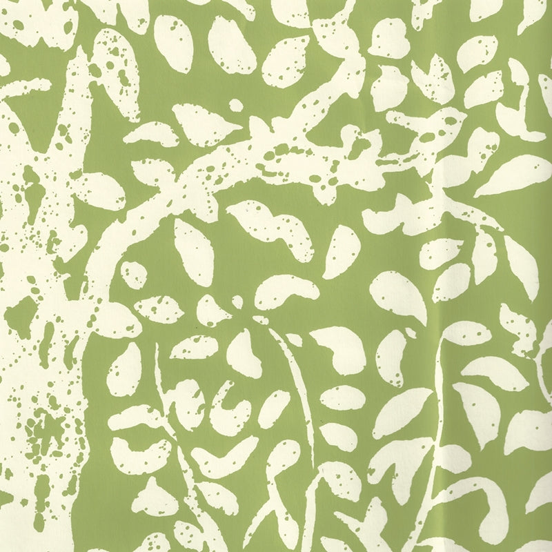 Sample 2035-02WP Arbre De Matisse Reverse, Jungle Green by Quadrille Wallpaper