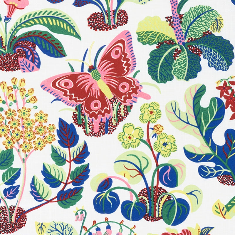 Purchase sample of 177980 Exotic Butterfly Indoor/Outdoor, Spring by Schumacher Fabric