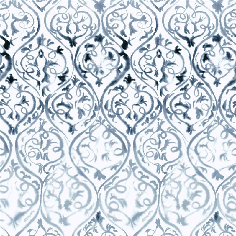 Sample PDG1029-02 Arabesque Graphite by Designer Guild Wallpaper