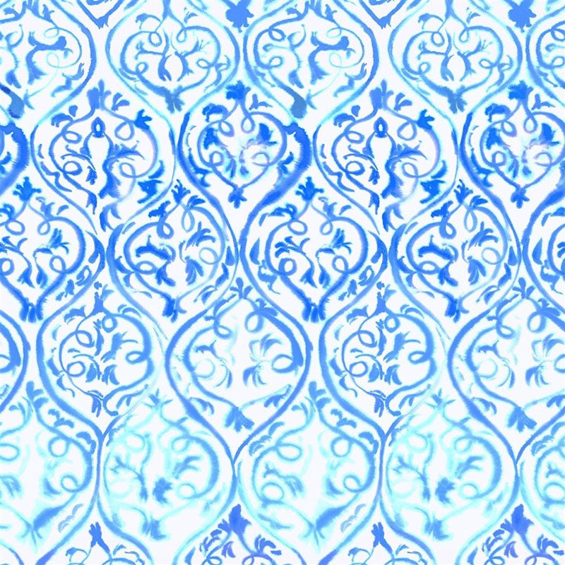 Looking PDG1029/01 Arabesque Cobalt by Designer Guild Wallpaper