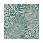 Sample SS2572 Silhouettes, Jungle Leaves Teal York Wallpaper
