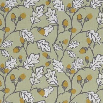 Select F1182/03 Acorn Trail Botanical by Clarke And Clarke Fabric