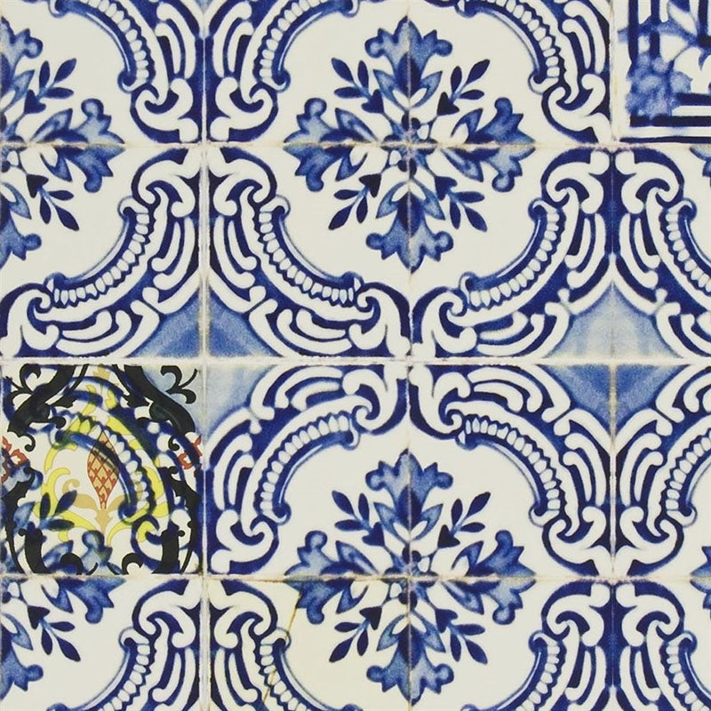 View PCL015/01 Patio Cobalt by Designer Guild Wallpaper