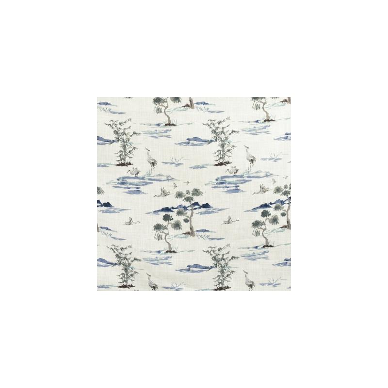 Looking F2718 River Blue Asian Greenhouse Fabric