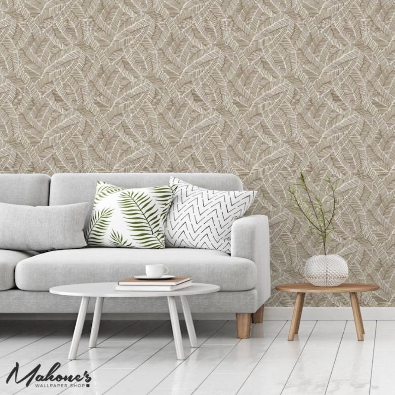 Blossom Fantasia Mocha Wallpaper, Per Yard – nicolettemayer.com