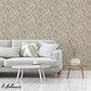 Save on 5007532 Abstract Leaf Mocha Schumacher Wallpaper