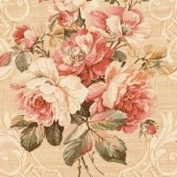 View SA50411 Salina Reds Floral by Seabrook Wallpaper