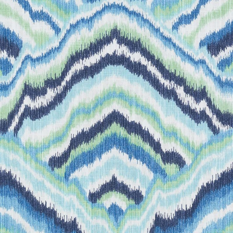 De42543-72 | Blue/Green - Duralee Fabric