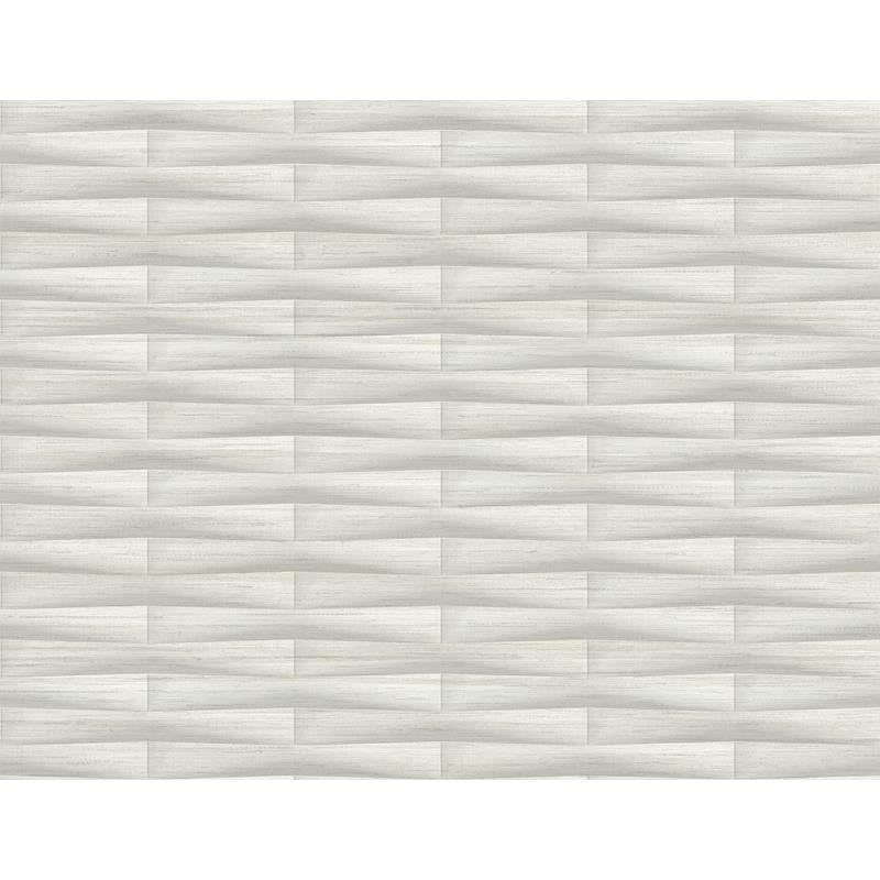 Sample 2988-70008 Inlay, Gator Light Grey Geometric Stripe by A-Street Prints Wallpaper
