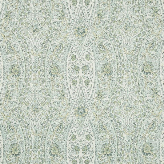 Acquire 34760.35.0  Damask Turquoise by Kravet Contract Fabric