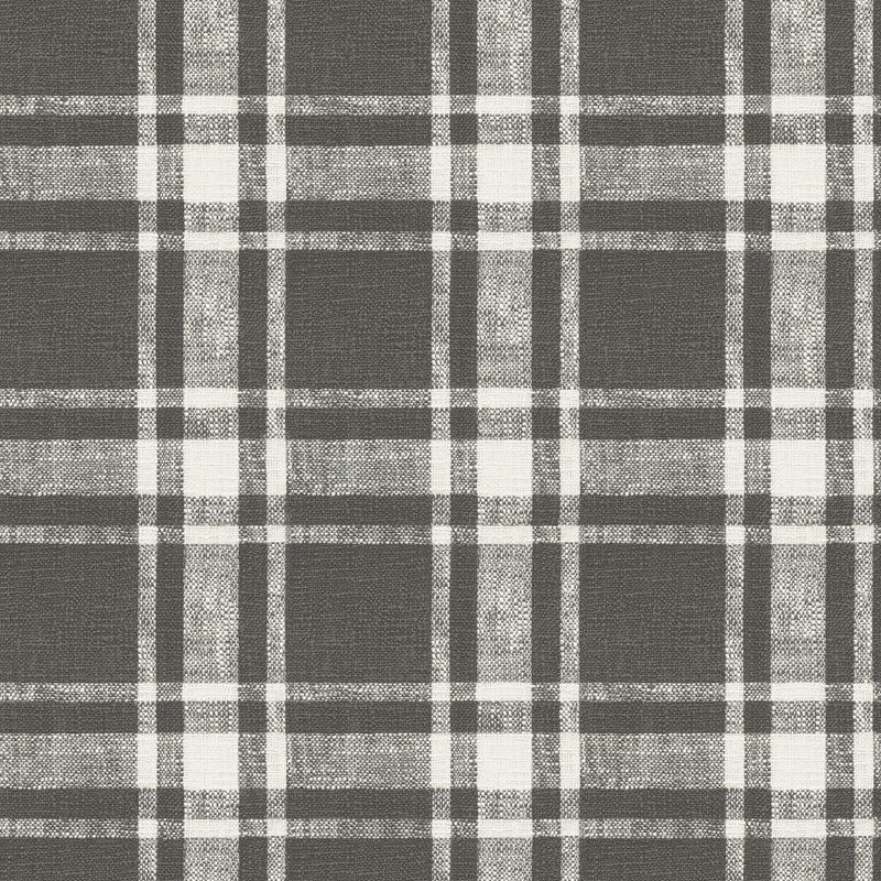 Sample 4072-70020 Delphine, Antoine Charcoal Flannel Wallpaper by Chesapeake