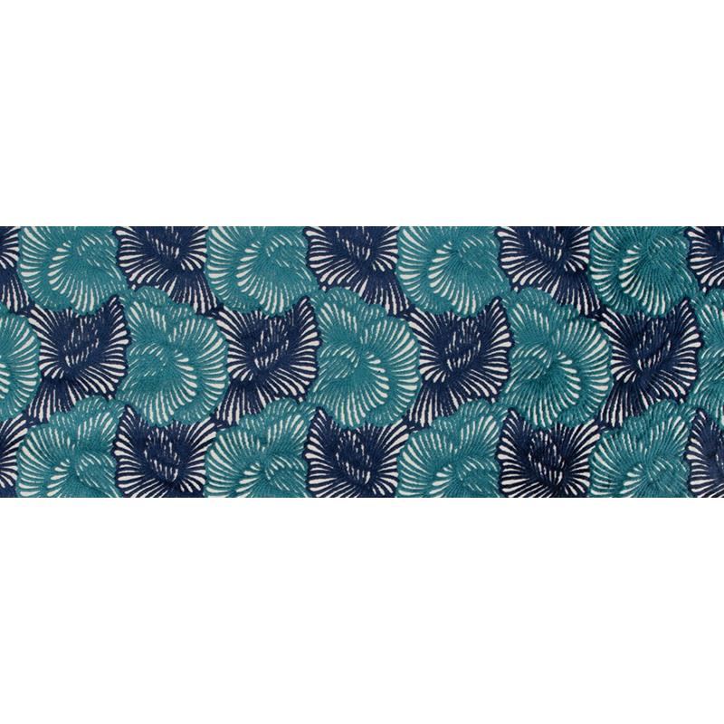 519883 | Tropic Plush | Aqua - Robert Allen Fabric