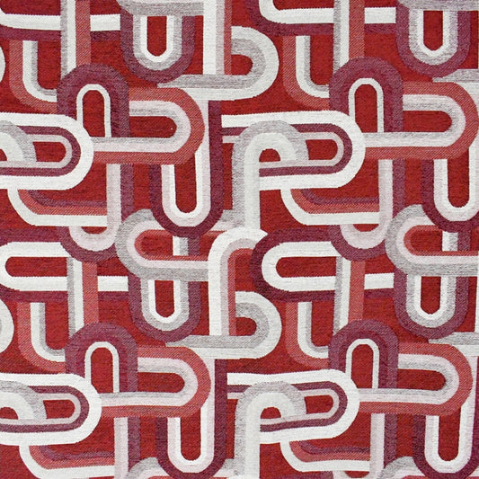 Purchase F3894 Sunset Red Contemporary/Modern Greenhouse Fabric