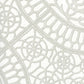 Sample CP1030W-03 Camelot, Grey On White by Quadrille Wallpaper