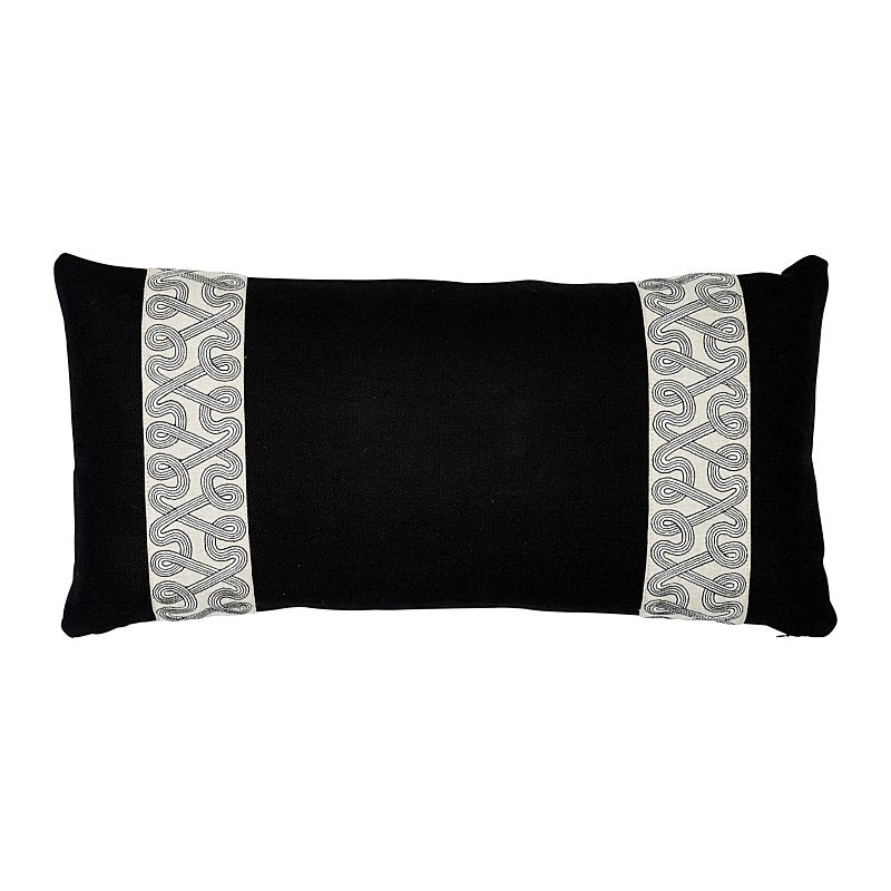So7418115 Bergama Pillow Carbon and Ivory By Schumacher Furniture and Accessories 1,So7418115 Bergama Pillow Carbon and Ivory By Schumacher Furniture and Accessories 2,So7418115 Bergama Pillow Carbon and Ivory By Schumacher Furniture and Accessories 3