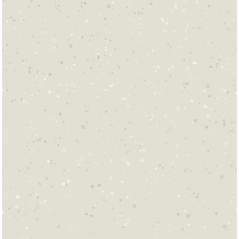 Save DA60812 Day Dreamers Paint Splatter Gray and White by Seabrook Wallpaper