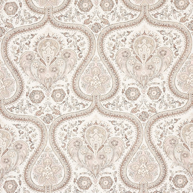 Purchase sample of 179862 Paisley Court, Neutral by Schumacher Fabric