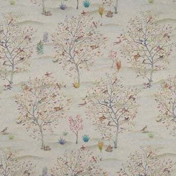 Buy F1147/01 Coppice Botanical by Clarke And Clarke Fabric