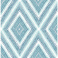 Search 2969-26013 Pacifica Zaya Blue Tribal Diamonds Blue A-Street Prints Wallpaper