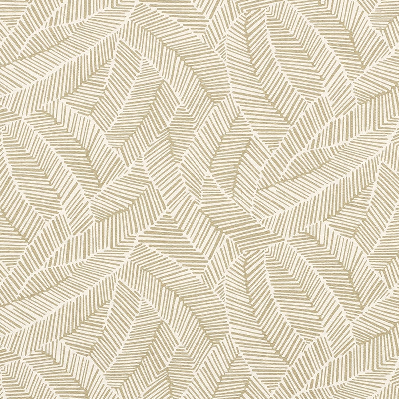 Purchase sample of 176220 Abstract Leaf, Taupe by Schumacher Fabric