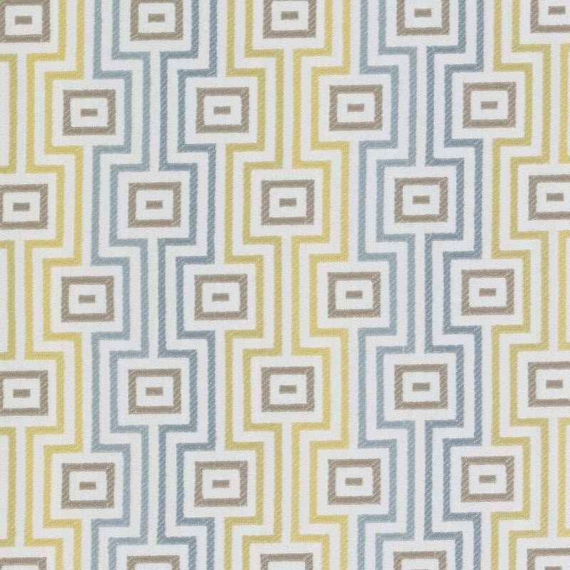 Du15898-542 | Blue/Yellow - Duralee Fabric