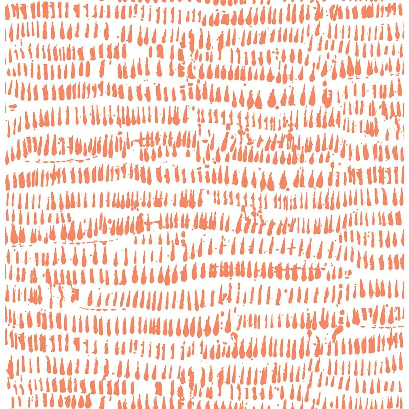 Find 4081-26359 Happy Runes Orange Brushstrokes Orange A-Street Prints Wallpaper