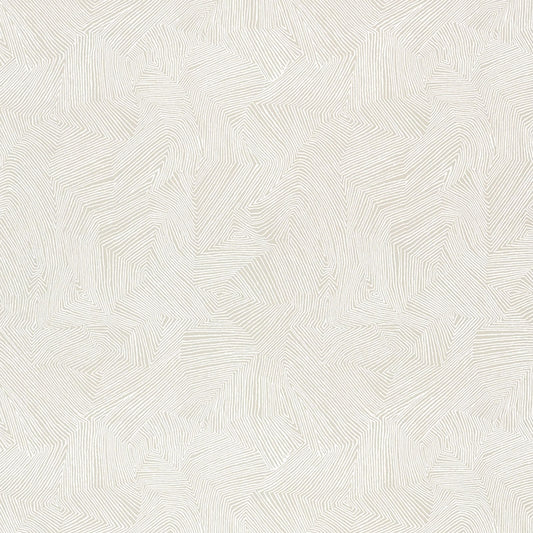 Buy 5007540 Labyrinth Alabaster Schumacher Wallpaper
