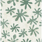 Sample AHS4717 Alja Horvat, Green Field of Flowers Peel and Stick Wallpaper by NuWallpaper