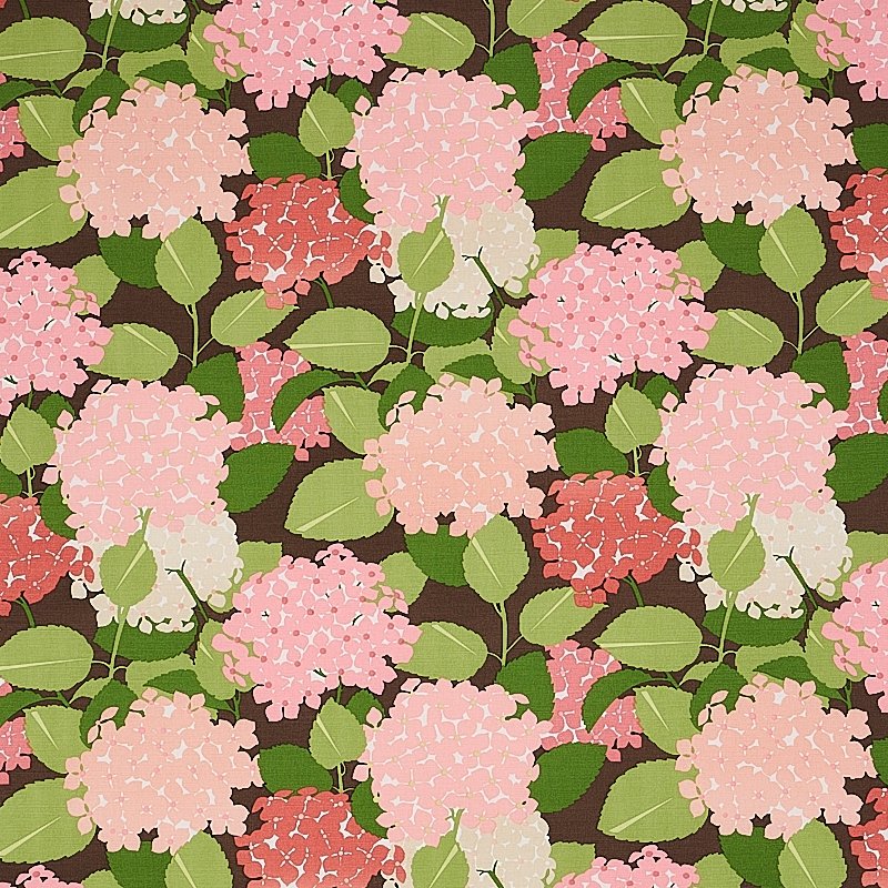 Purchase 177582 Hydrangea Pink by Schumacher Fabric
