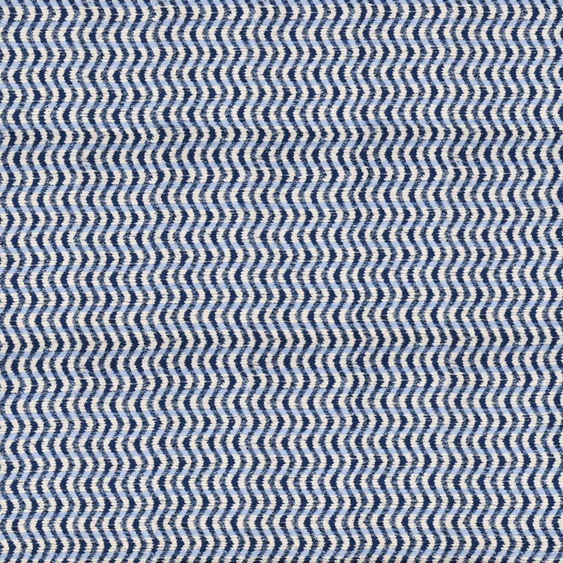 View S4501 Azure Stripe Blue Greenhouse Fabric