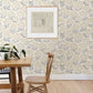 Purchase Nus3546 Yellow Wethersfield Botanical Peel And Stick Wallpaper