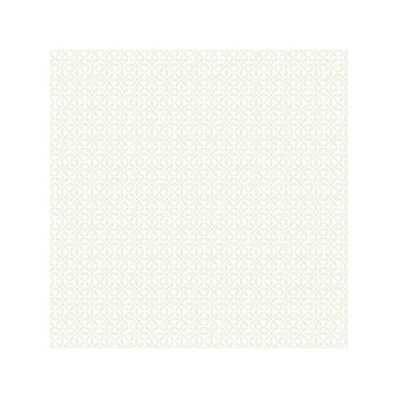 Sample 3122-10606 Flora and Fauna Jellia Beige Petal Geometric by Chesapeake Wallpaper