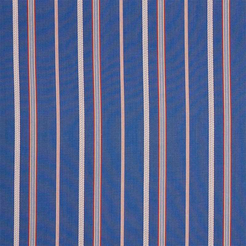 Purchase sample of 77451 Kayenta Stripe, Blue by Schumacher Fabric
