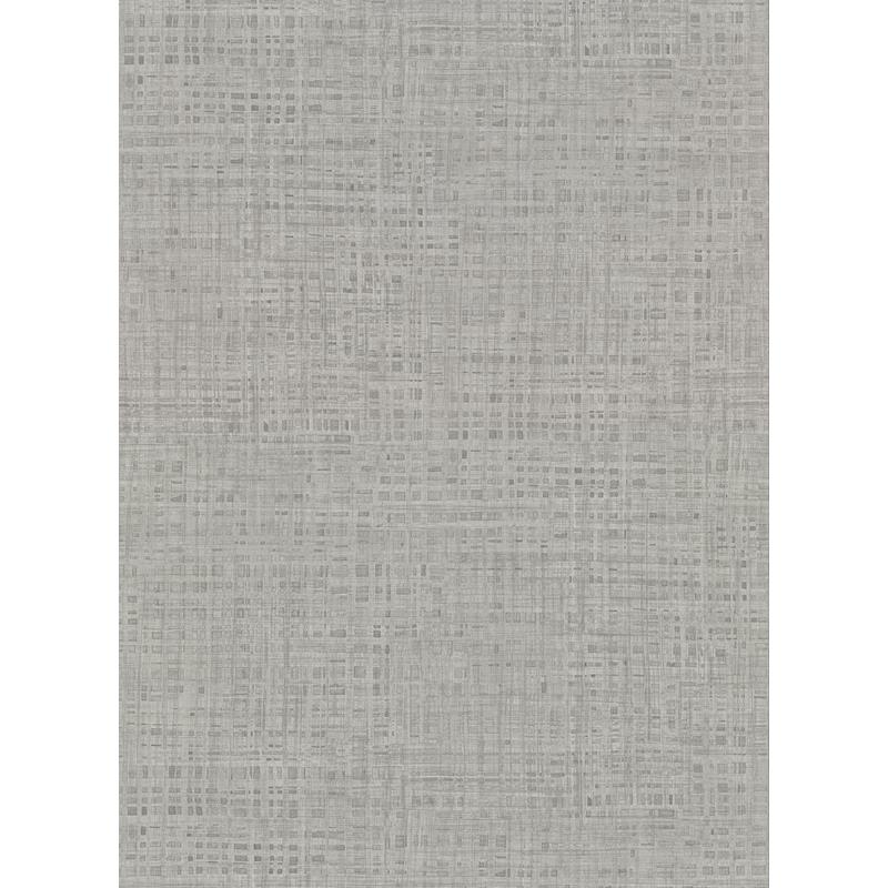 Sample 2921-50928 Warner Textures IX 2754 Main Street, Montgomery Pewter Faux Grasscloth Wallpaper by Warne