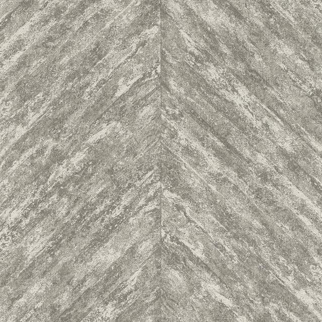 Order 4035-617528 Windsong Madoka Sterling Chevron Wallpaper Grey by Advantage